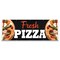 Signmission Fresh Pizza Banner Concession Stand Food Truck Single Sided B-120-30065 - alternate 1